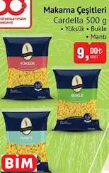 CARDELLA MAKARNA ÇEŞİTLERİ
